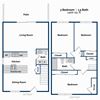 Wellington Court Townhomes 3x1.5 Floor Plan